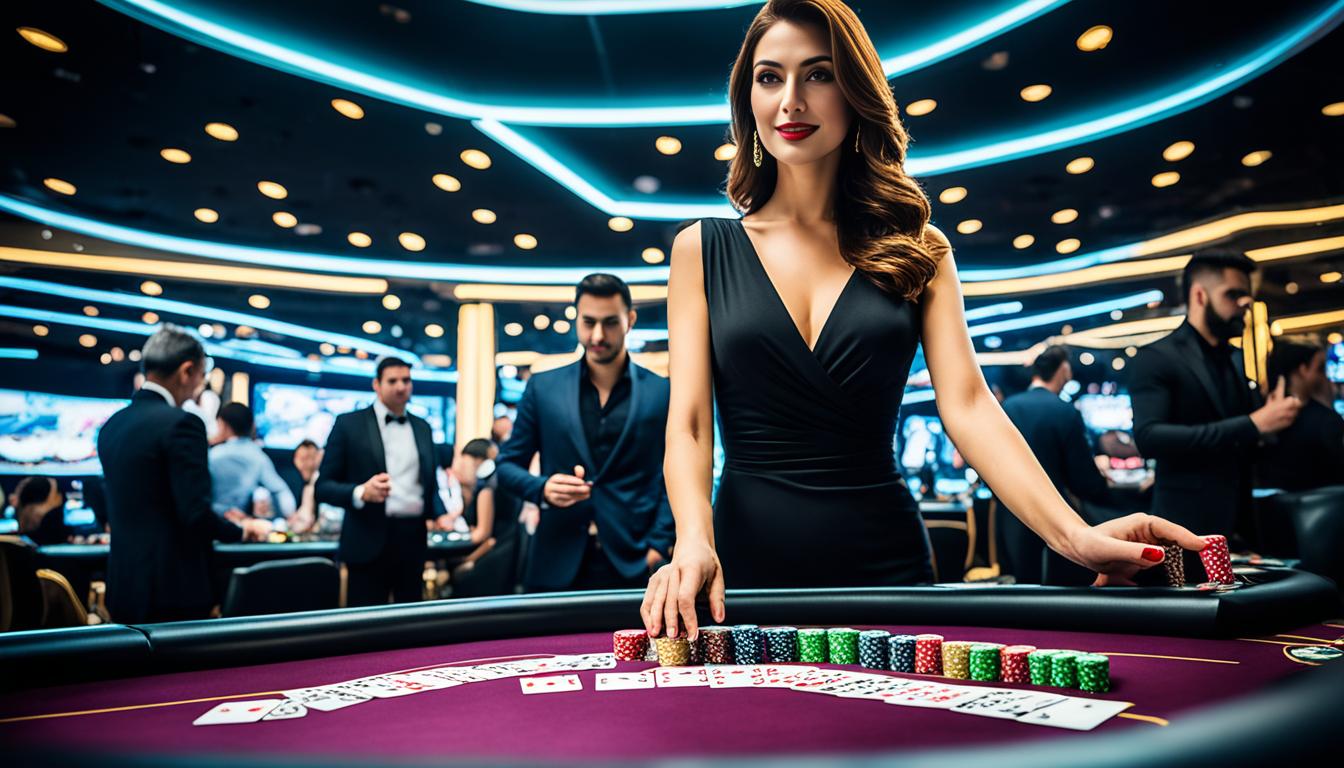 Bermain Live Casino Online Dealer Singapura